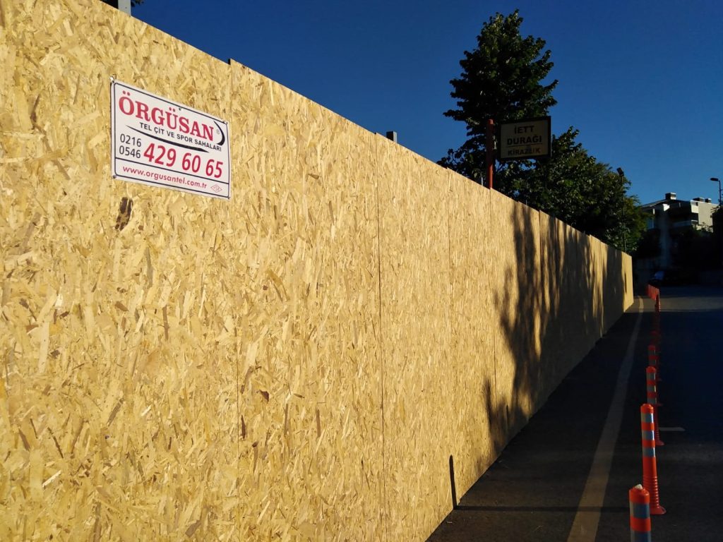 OSB Pano / Reklam Panosu | Şantiye Kapama Çözümleri | Örgüsan