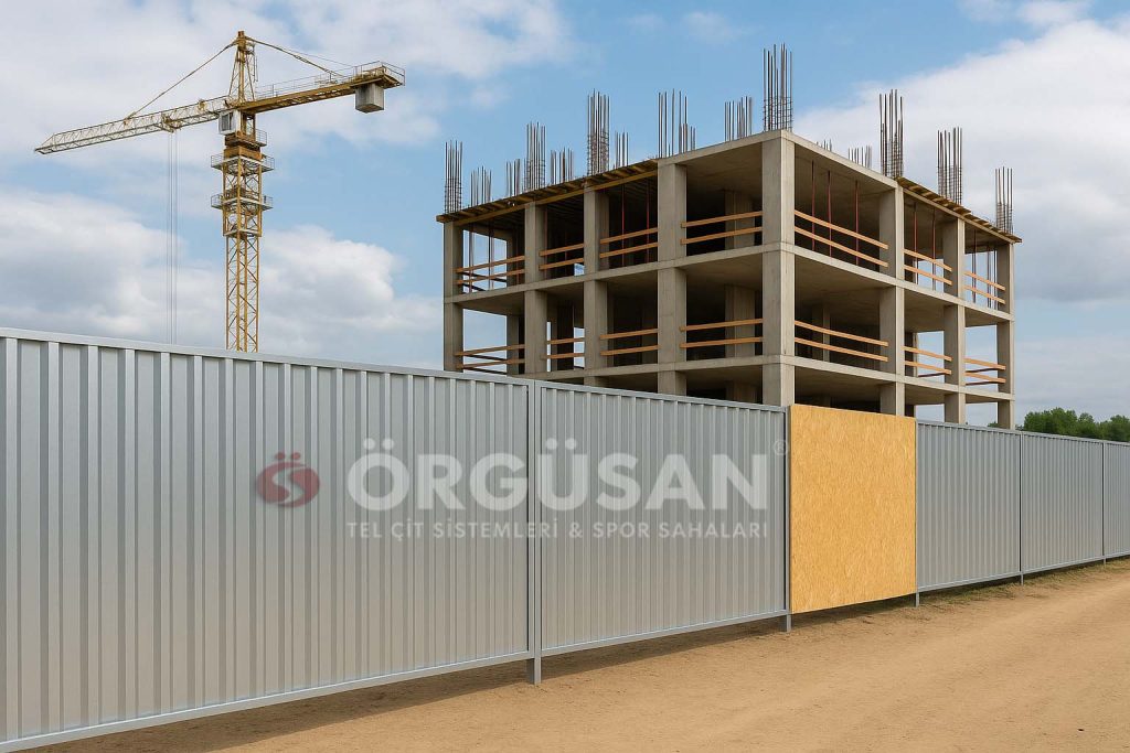 Trapez Sac Pano – Şantiye Kapama ve Reklam Panosu Çözümleri