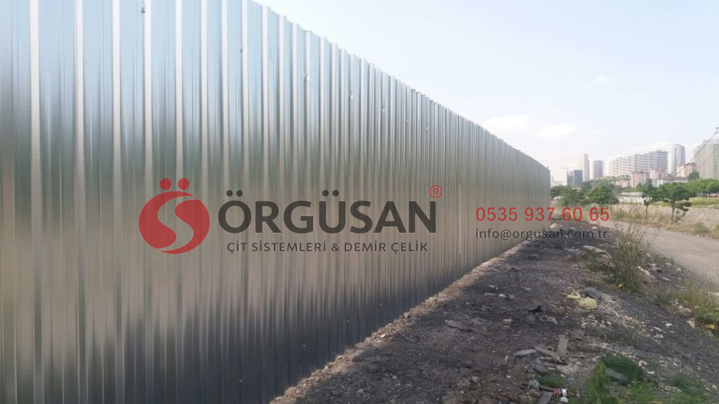 Kocaeli ve İzmit Şantiye Çevreleme | OSB, Trapez Sac ve Reklam Panosu