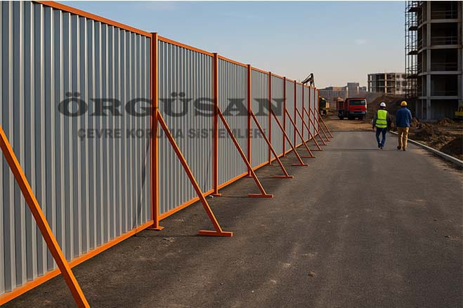 İstanbul Şantiye Çevreleme Sistemleri | Trapez Sac & OSB Pano Kapama
