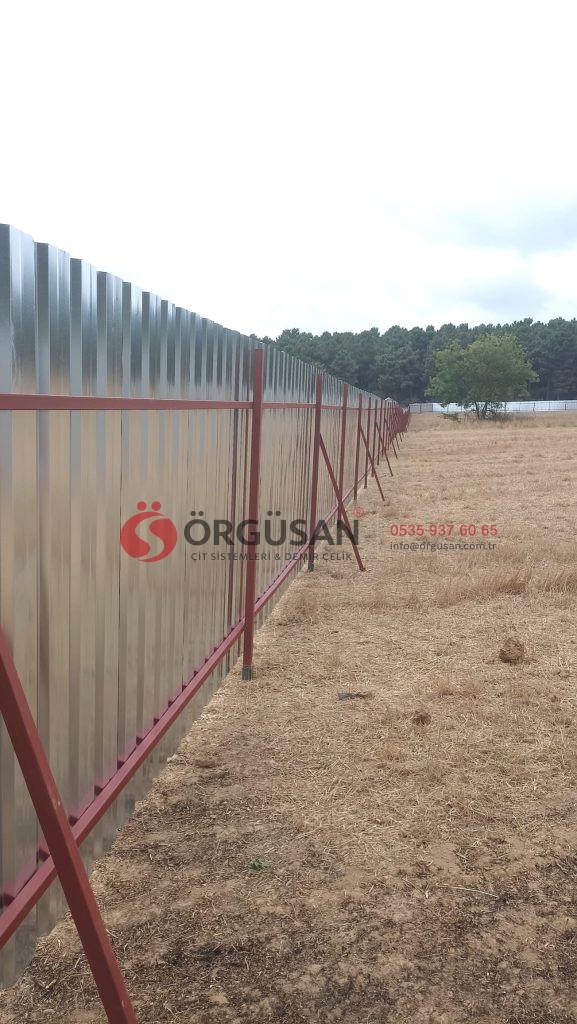 Eskişehir Şantiye Çevreleme Sistemleri | OSB, Trapez Sac ve Reklam Panosu